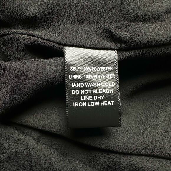 If By Sea Los Angeles | Women | Black Ruffle Gold Star Print Romper | Medium - Picture 9 of 14